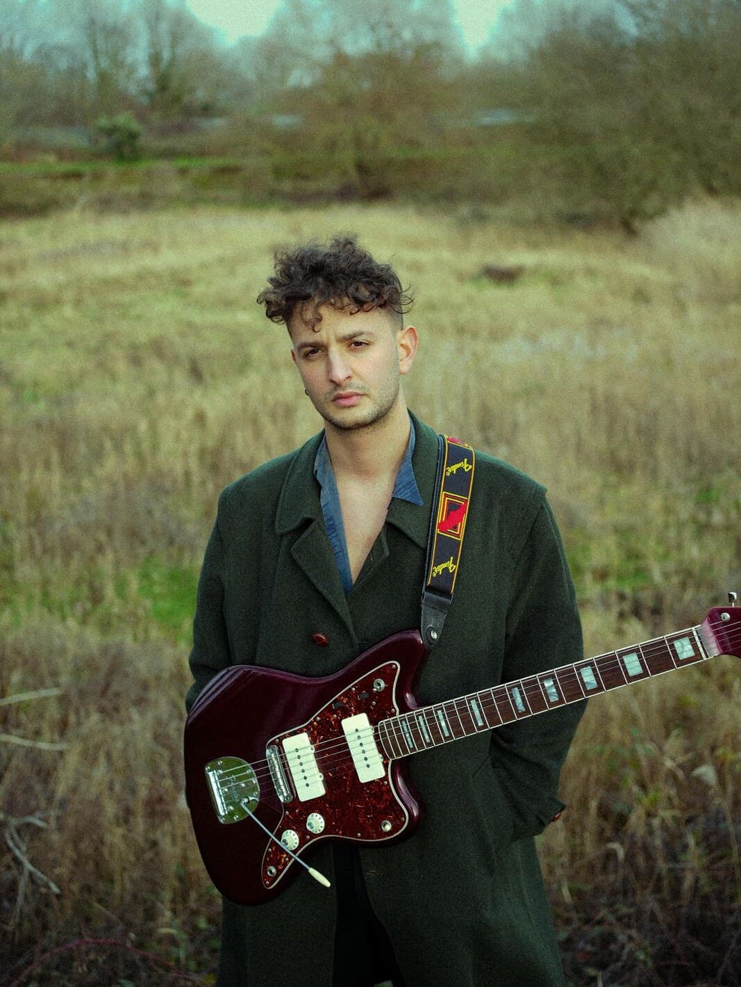 Davide De Santis with his guitar